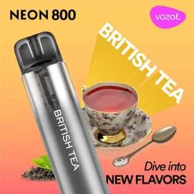 Neon800 BRITISH TEA » Tigara electronica de unica folosinta » Vozol