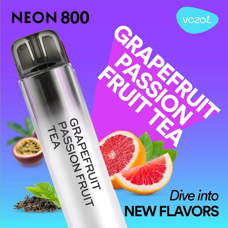 Neon800 GRAPEFRUIT PASSION FRUIT TEA  » Tigara electronica de unica folosinta » Vozol