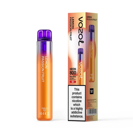 Neon800 LEMON PASSION FRUIT » Tigara electronica de unica folosinta » Vozol