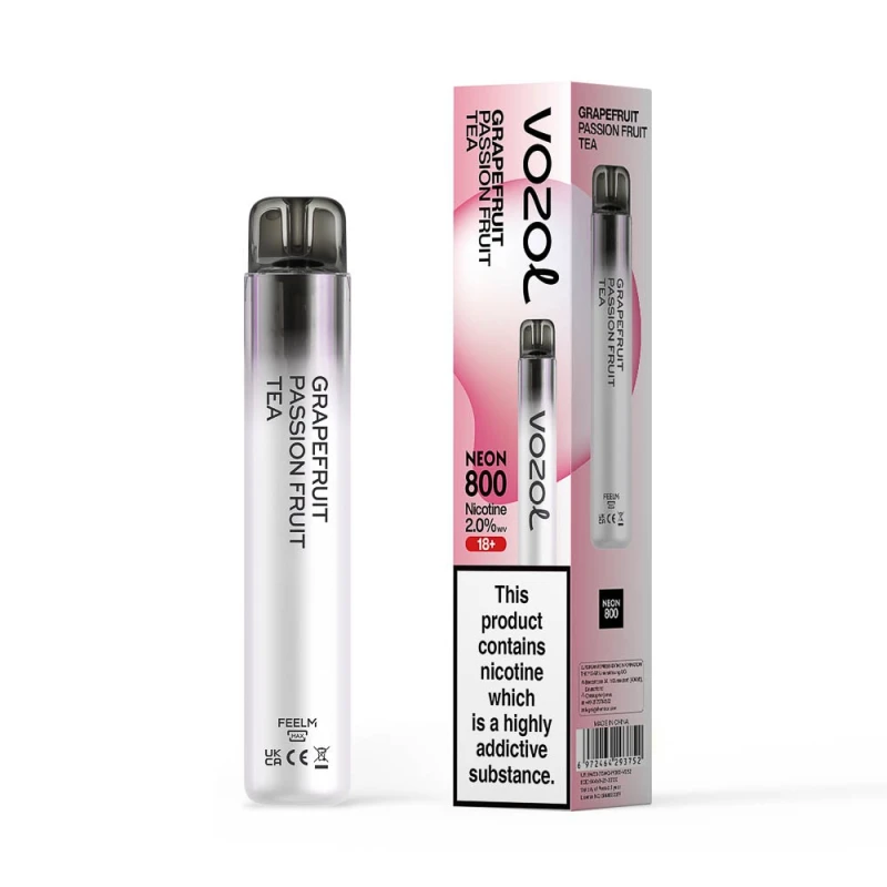Neon800 GRAPEFRUIT PASSION FRUIT TEA  » Tigara electronica de unica folosinta » Vozol