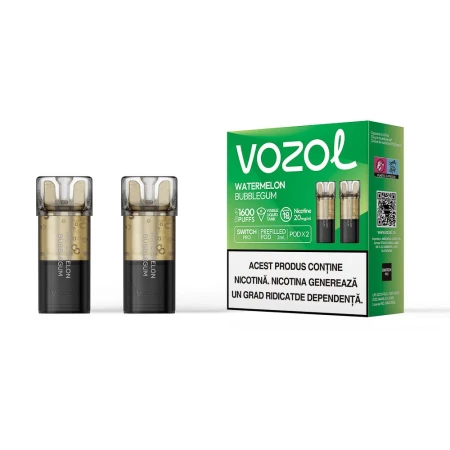 Cartus de unica folosinta SWITCH PRO WATERMELON BUBBLEGUM » Vozol