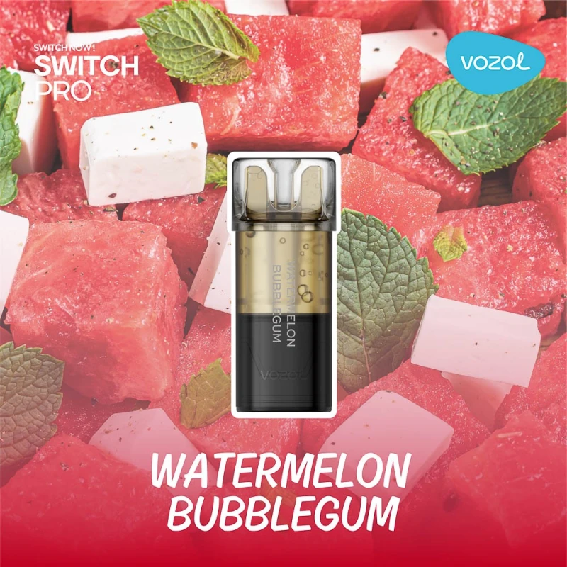 Cartus de unica folosinta SWITCH PRO WATERMELON BUBBLEGUM » Vozol