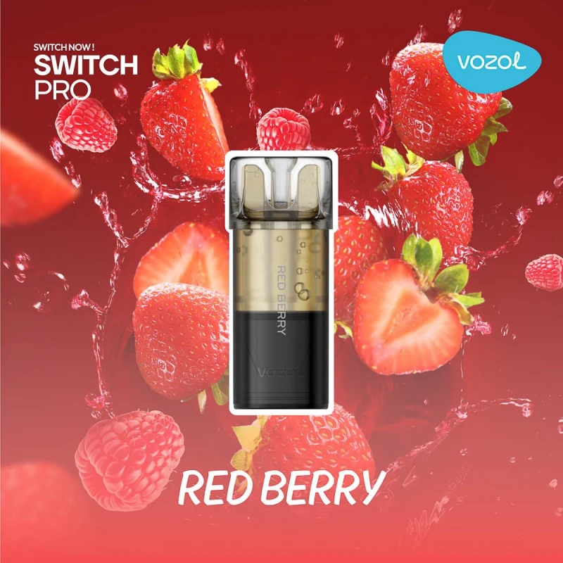 Cartus de unica folosinta SWITCH PRO RED BERRY » Vozol