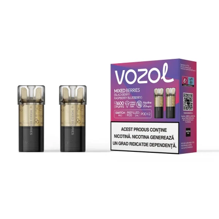 Cartus de unica folosinta SWITCH PRO MIXED BERRIES » Vozol
