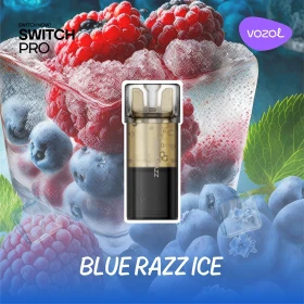 Cartus de unica folosinta SWITCH PRO BLUE RAZZ ICE » Vozol
