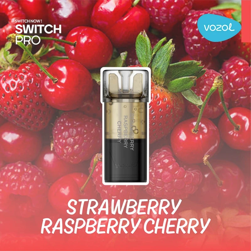 Cartus de unica folosinta SWITCH STRAWBERRY RASPBERRY ... » Vozol
