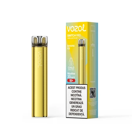 Narghilea electronica reincarcabila KIT SWITCH PRO BANAN... » Vozol.Ro