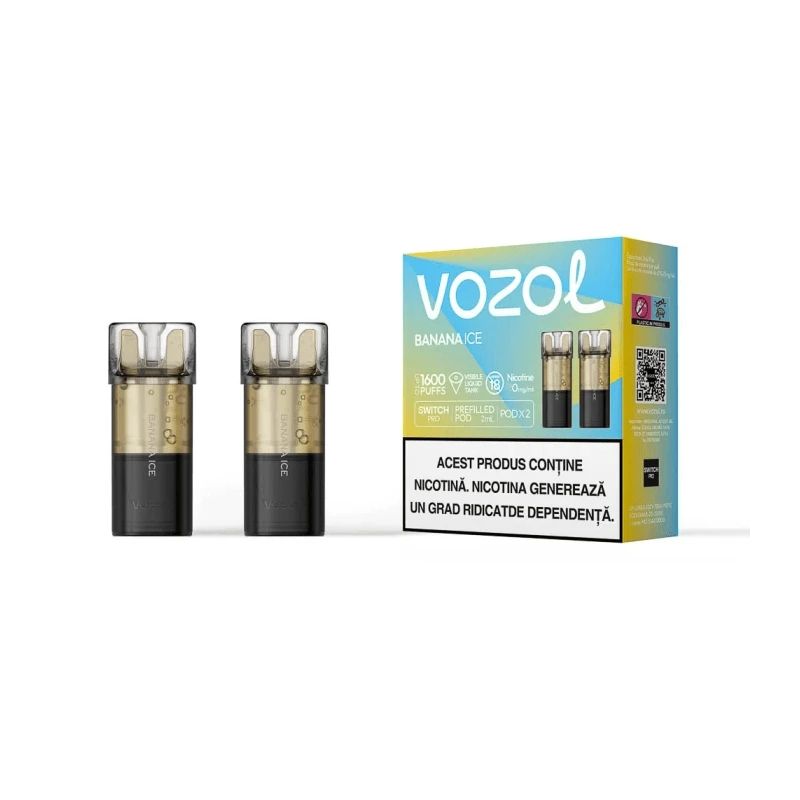 Cartus de unica folosinta SWITCH PRO BANANA ICE 0 NICOTI... » Vozol.Ro