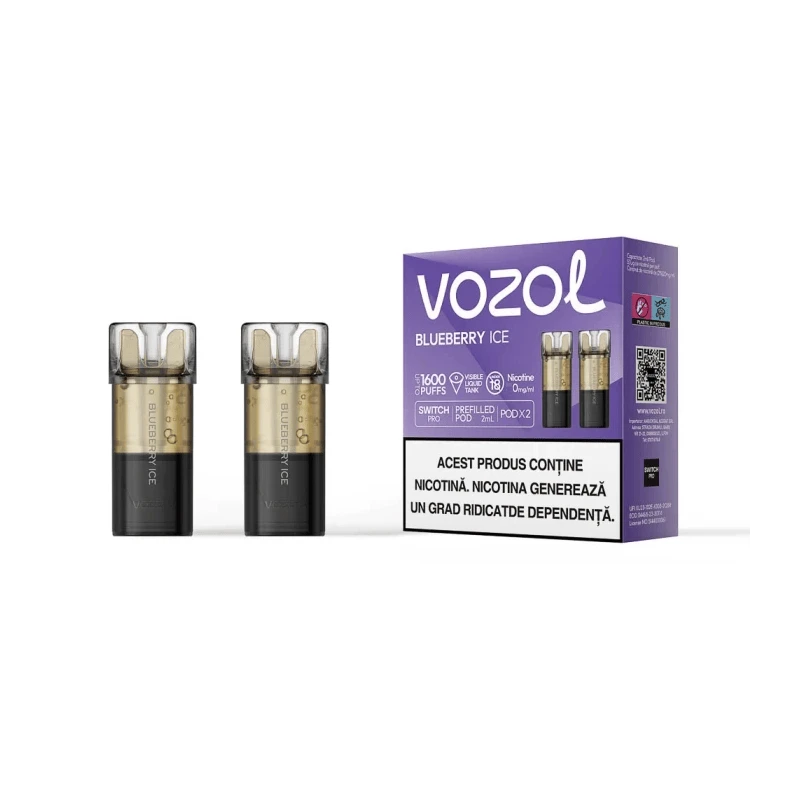 Cartus de unica folosinta SWITCH PRO BLUEBERRY ICE 0 NIC... » Vozol.Ro