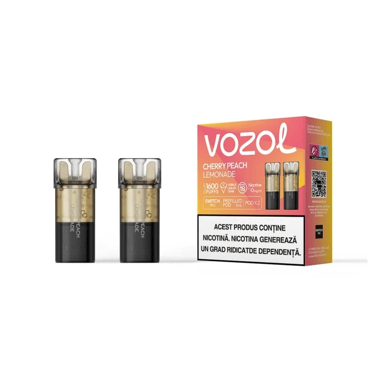 Cartus de unica folosinta SWITCH PRO CHERRY PEACH LEMONA... » Vozol.Ro