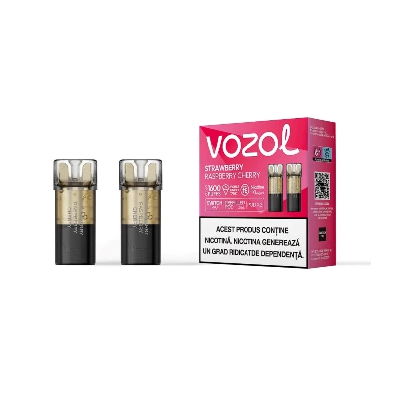 Cartus de unica folosinta SWITCH PRO STRAWBERRY RASPBERR... » Vozol.Ro