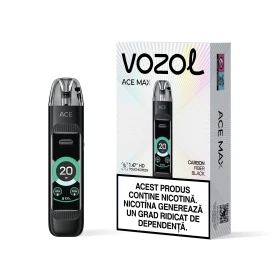 KIT ACE MAX Pod Carbon Fiber Black KIT ACE MAX Pod Carbo... » Vozol.Ro