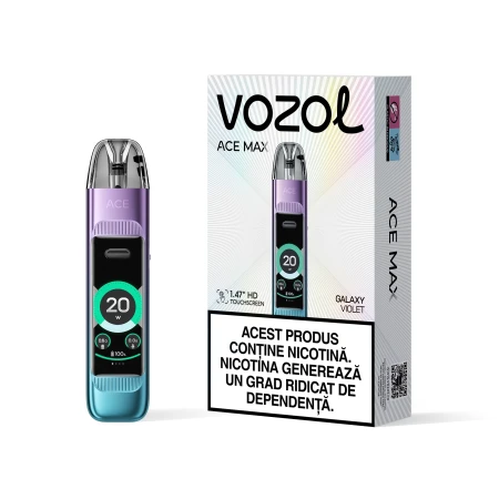 KIT ACE MAX Pod Carbon Galaxy Violet KIT ACE MAX Pod Car... » Vozol.Ro