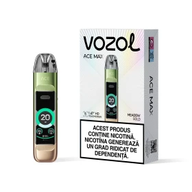 KIT ACE MAX Pod Carbon Meadow Gold KIT ACE MAX Pod Carbo... » Vozol.Ro