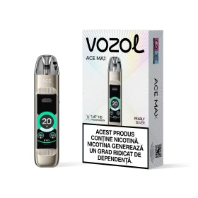 KIT ACE MAX Pod Carbon Pearly Silver KIT ACE MAX Pod Car... » Vozol.Ro