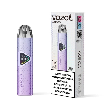 Narghilea electronica reincarcabila KIT ACE GO POD BLUE ... » Vozol.Ro