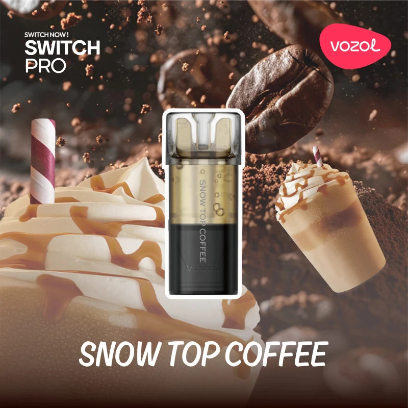 Cartus de unica folosinta SWITCH PRO SNOW TOP COFFEE | V... » Vozol.Ro