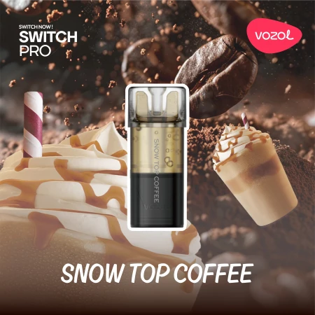 Cartus de unica folosinta SWITCH PRO SNOW TOP COFFEE | V... » Vozol.Ro