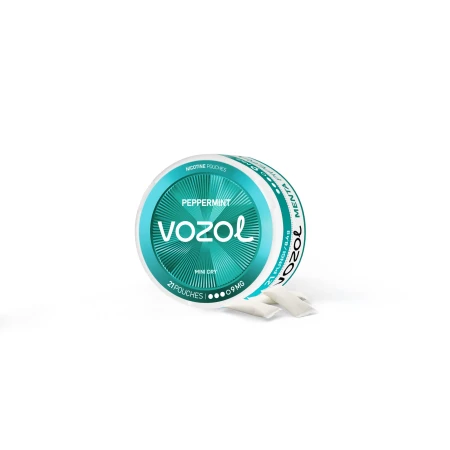 Pouch Cu Nicotina VOZOL PEPPERMINT 9MG | GALASUN